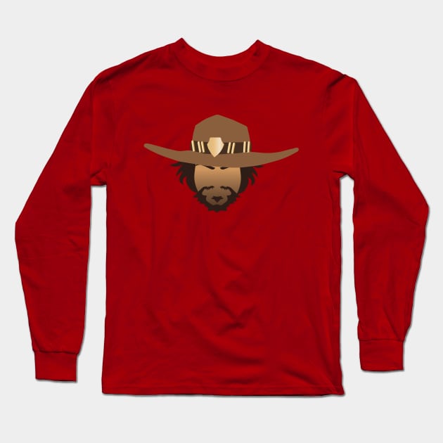 Minimalist McCree Long Sleeve T-Shirt by hiwattart